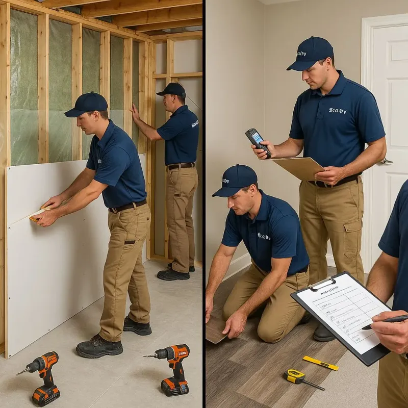 Repairs and Reconstruction process in Country Club, CA